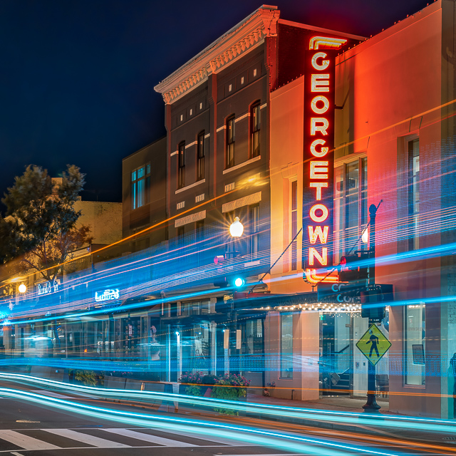 Night Photography in Georgetown