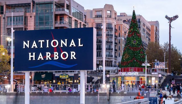 Holiday Lights at National Harbor