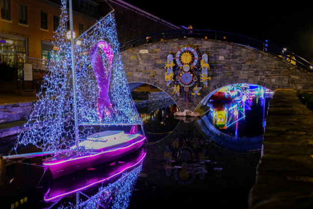 Holiday Lights in Frederick MD