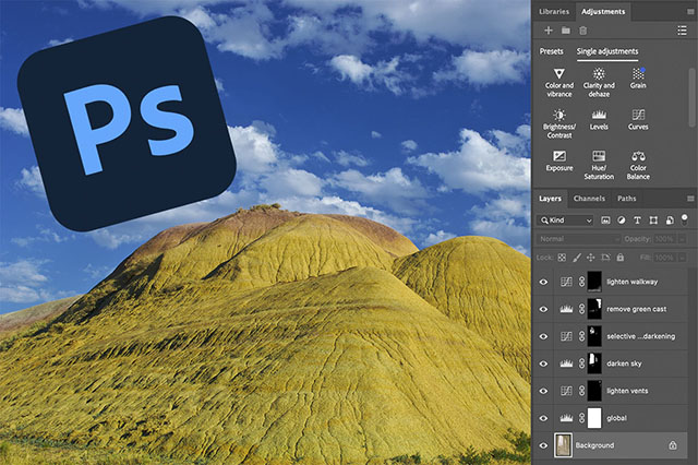 Photoshop for Photographers - Layers, Mask & More - On Zoom